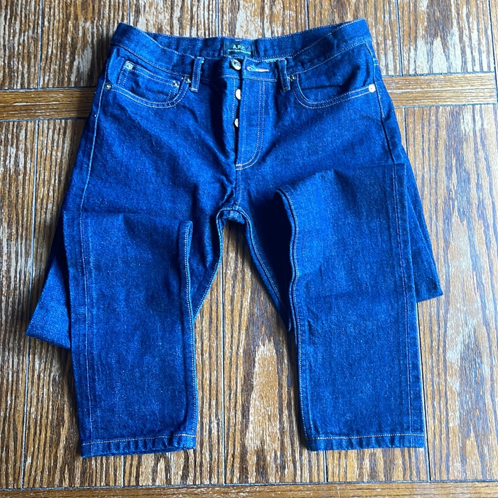 A.P.C. Petit New Standard Raw Denim Jeans size 30